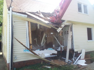 house demolition and excavation